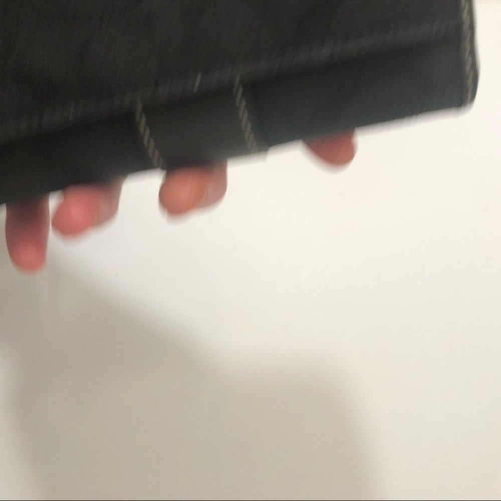 Coach black signature jacquard leather wallet - Picture 10 of 10
